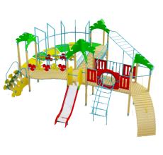 Игровой комплекс "Маугли" Игровой комплекс "Маугли"